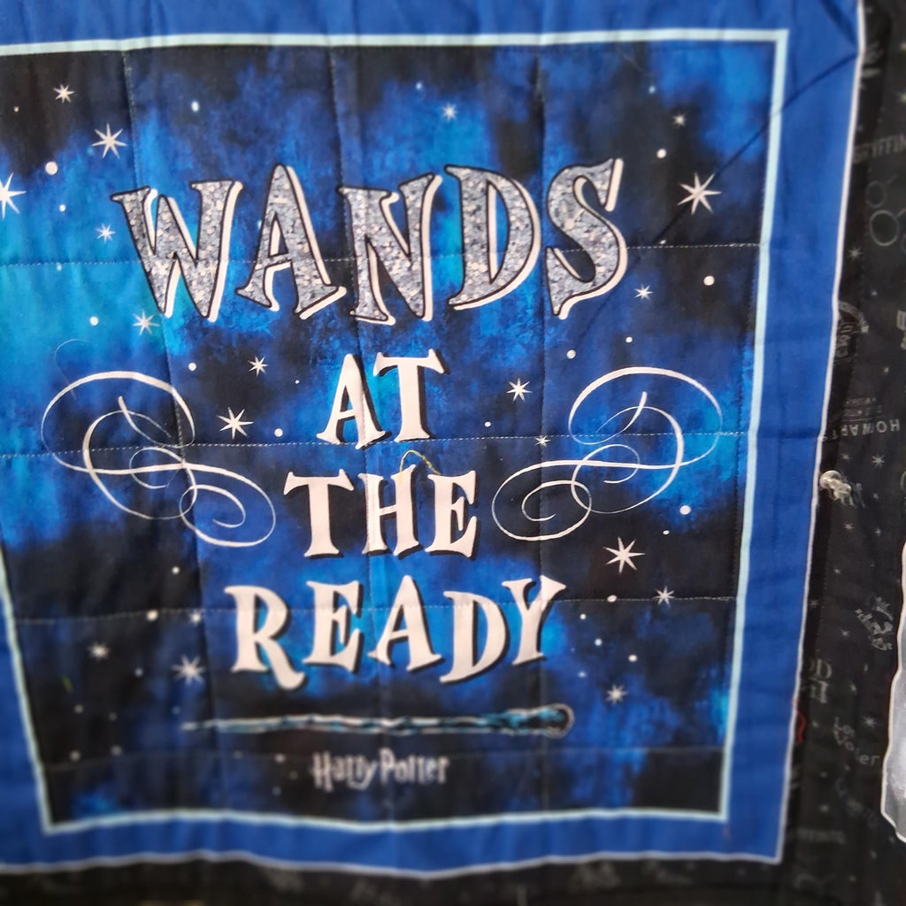 Threads of Witchcraft and Wizardly Wall Hanging or Lap Quilt