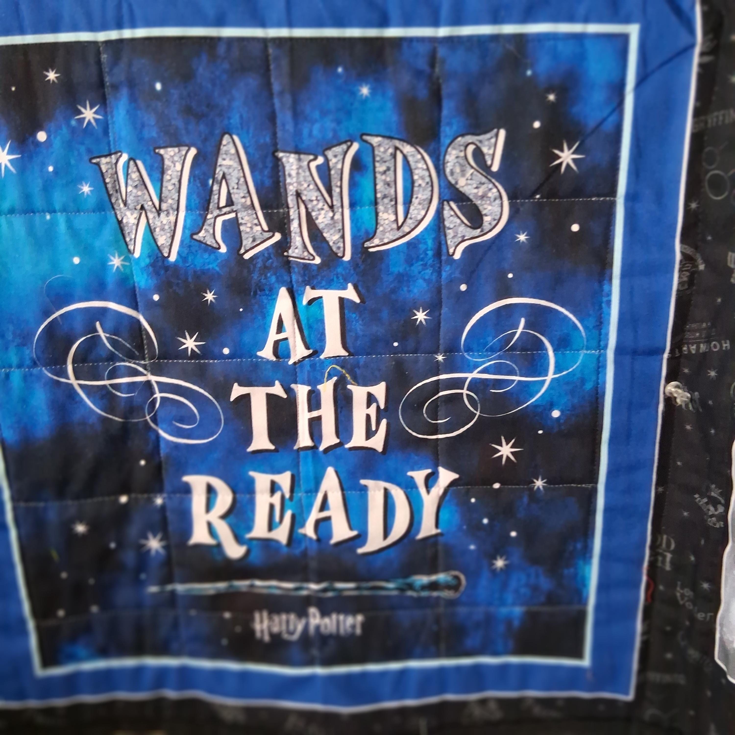 Threads of Witchcraft and Wizardly Wall Hanging or Lap Quilt