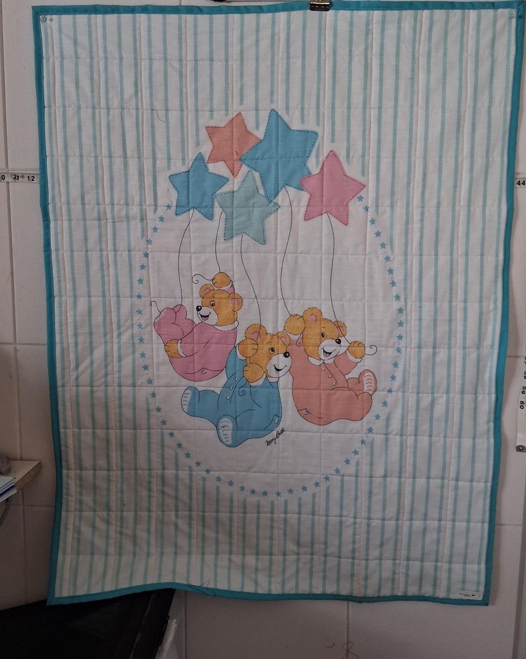 Counting Stars with Three Little Bears Baby Blanket