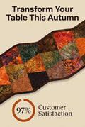 Handmade Autumn Table Runner
