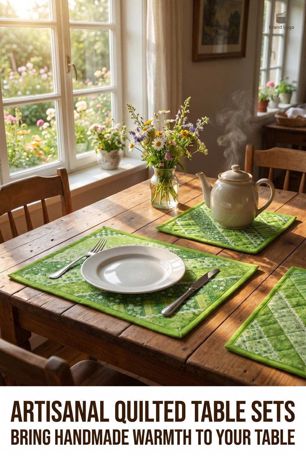 The Garden Path Table Set - Placemats and Potholders