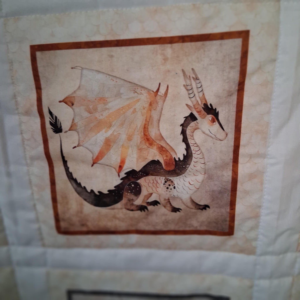 Little Legends: A Handmade Dragon Throw