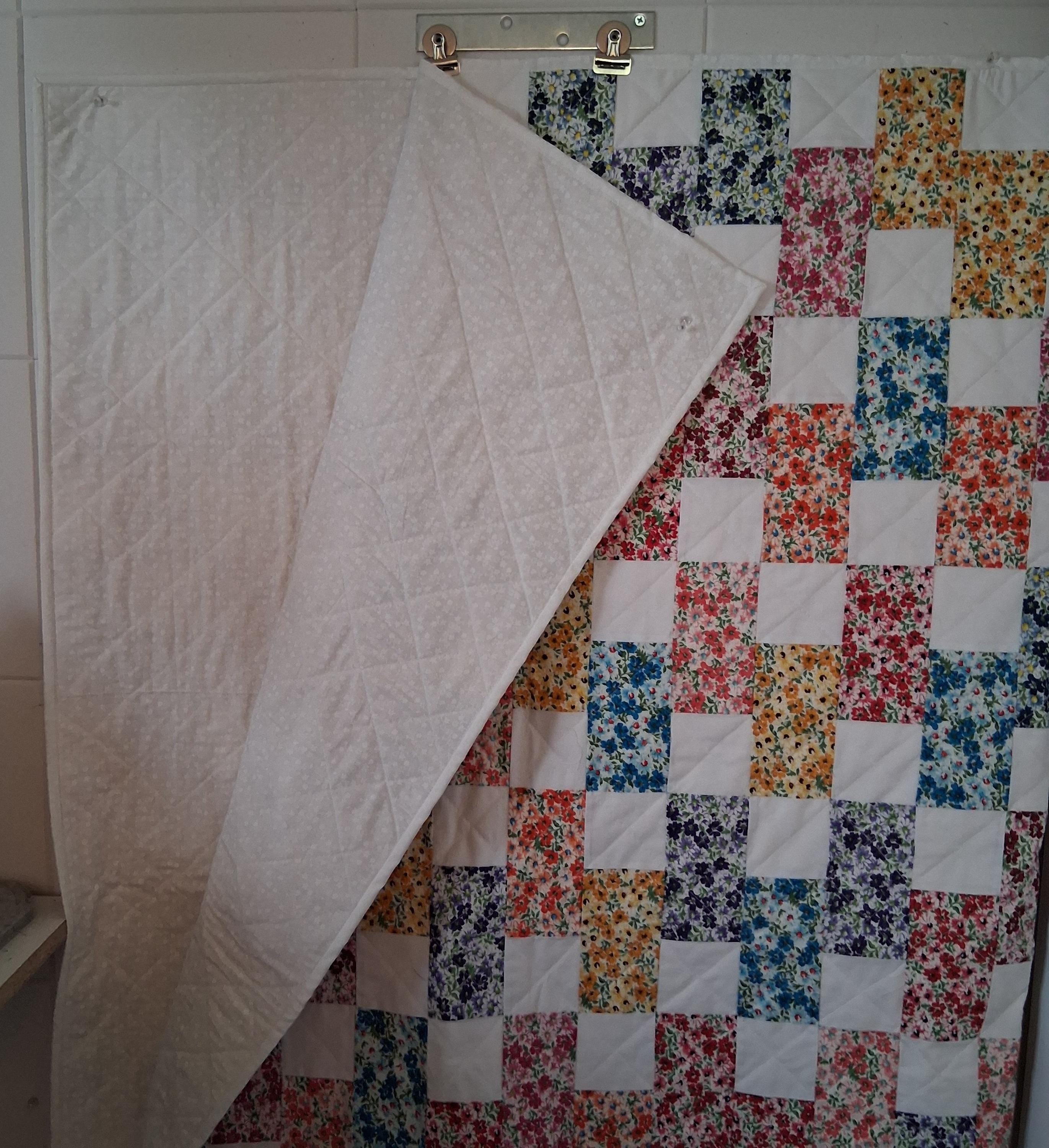 The Trellis Garden: A Handmade Floral Original Quilt