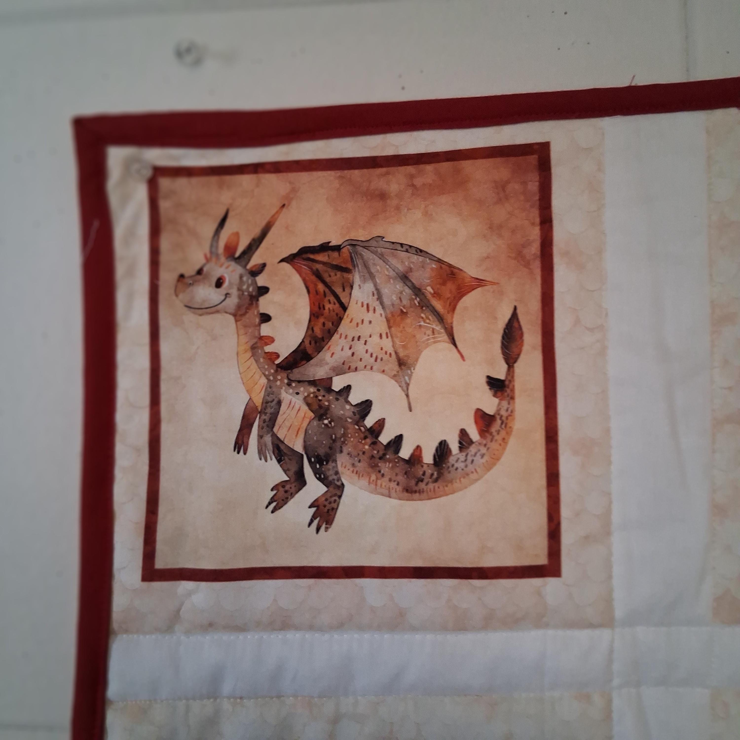 Little Legends: A Handmade Dragon Throw