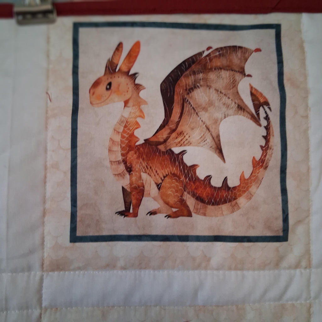 Little Legends: A Handmade Dragon Throw