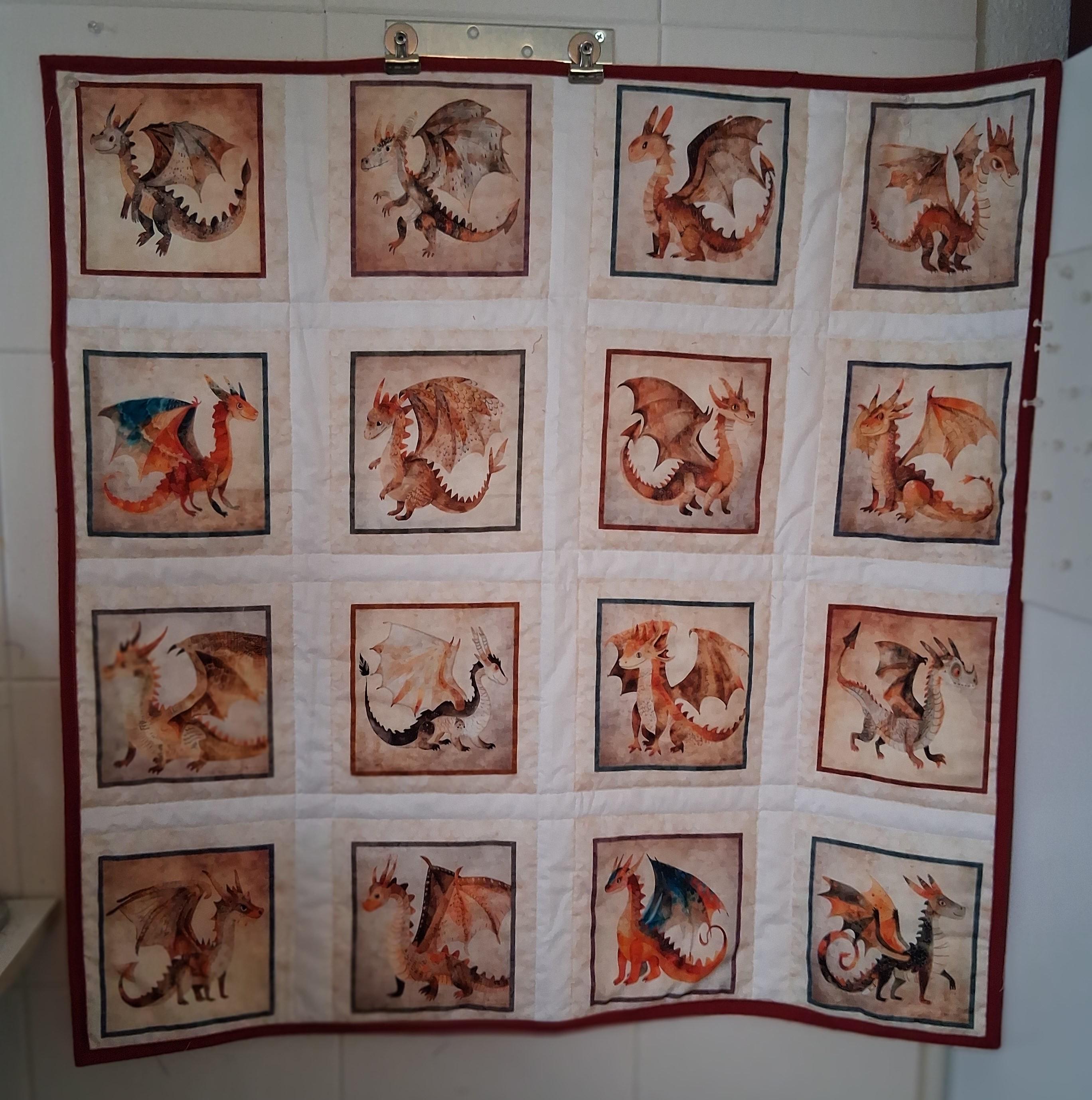 Little Legends: A Handmade Dragon Throw