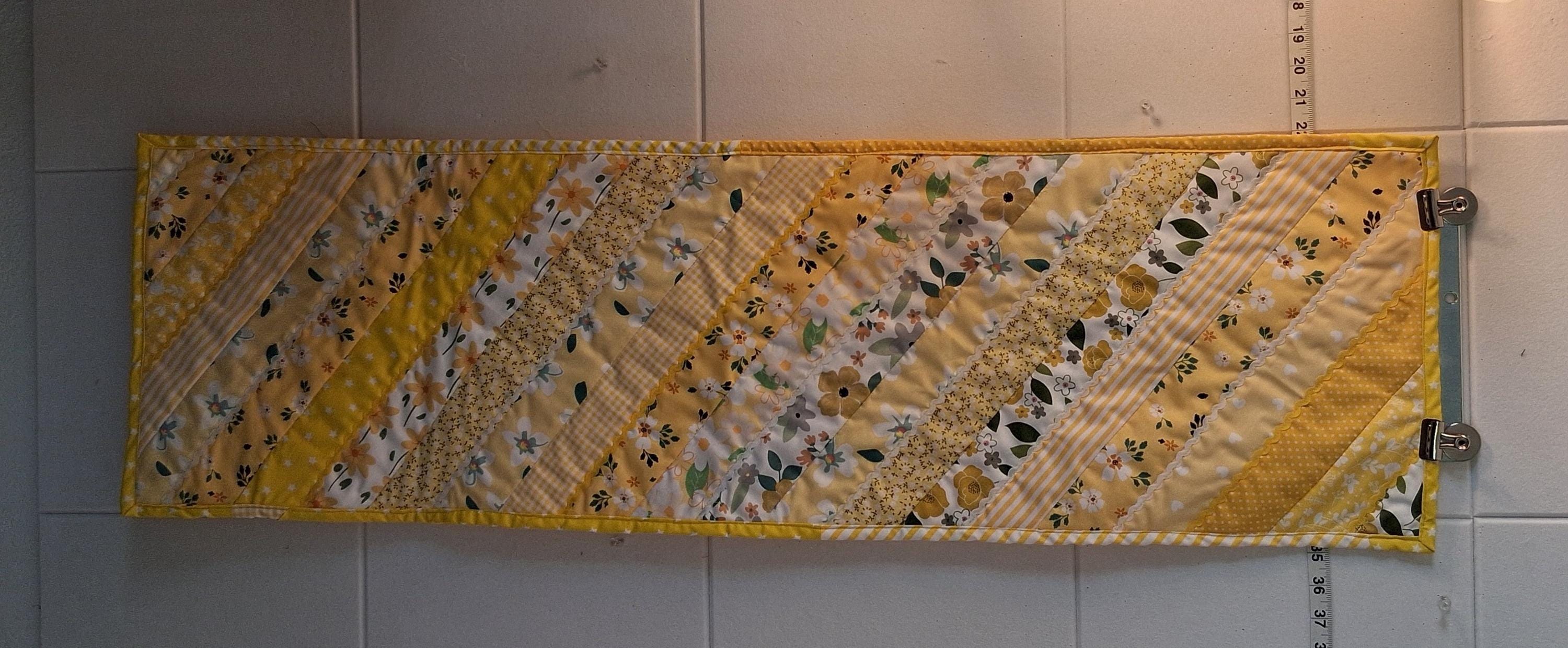 The Sunny Side Patch Table Runner and Pot Holders