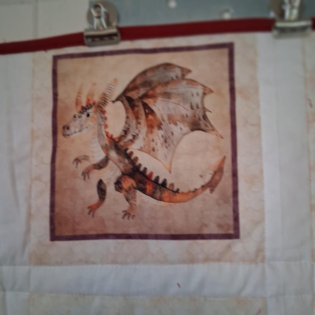 Little Legends: A Handmade Dragon Throw