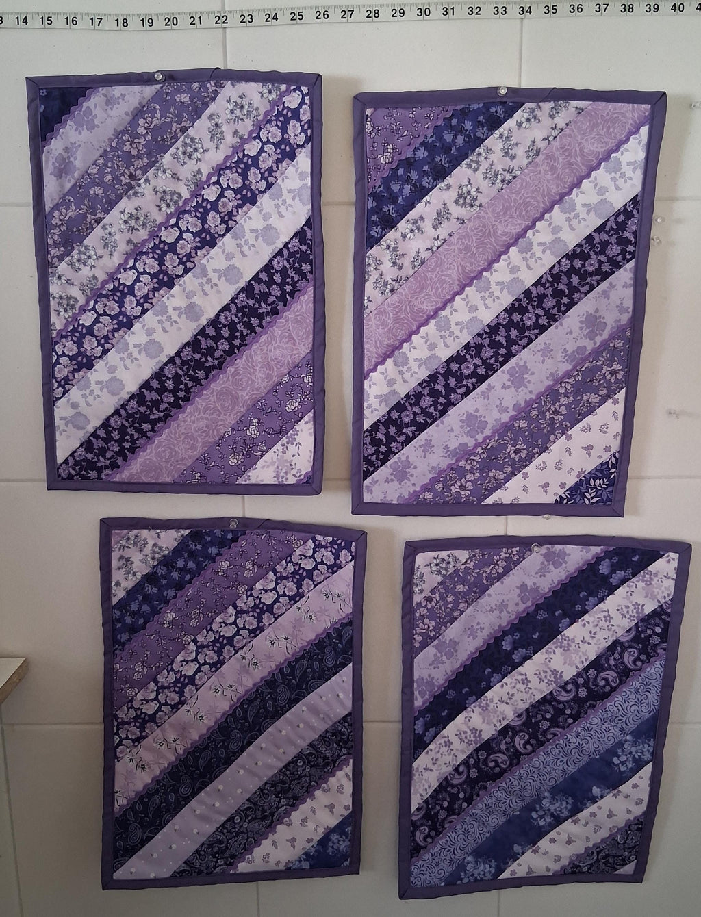 Lilac Lane Table Set of Placemats and Potholders