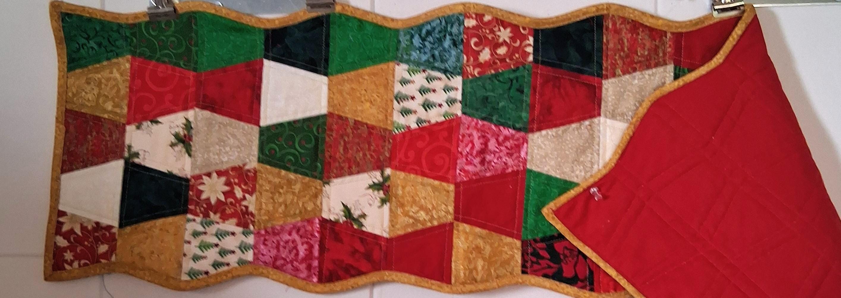 Handmade Christmas Table Runner