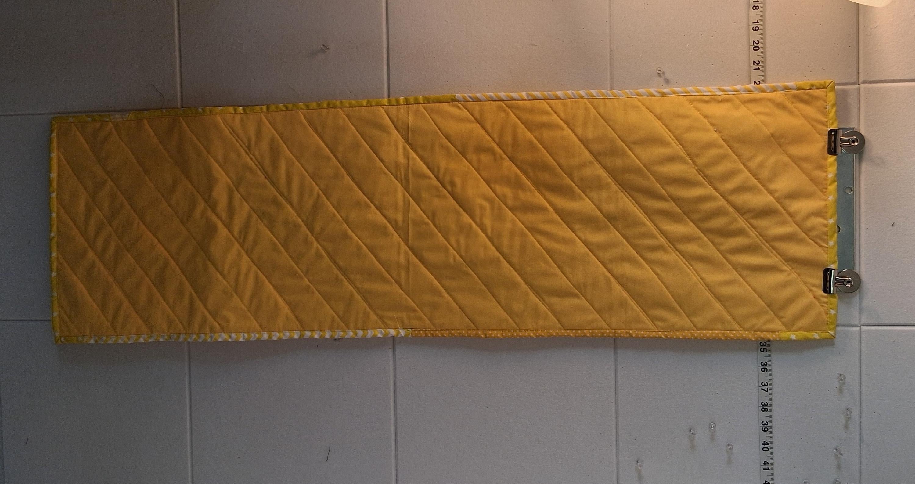 The Sunny Side Patch Table Runner and Pot Holders