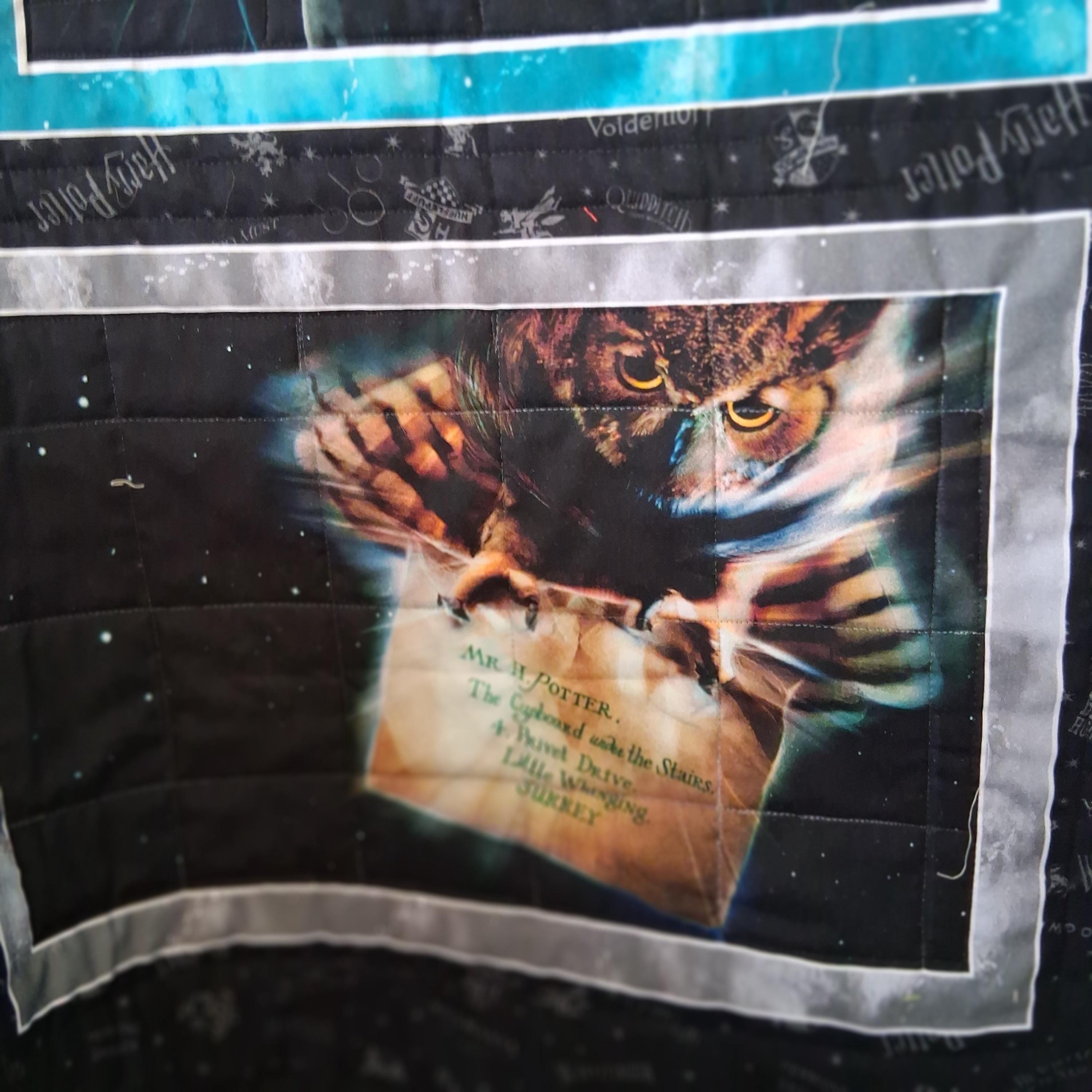 Threads of Witchcraft and Wizardly Wall Hanging or Lap Quilt