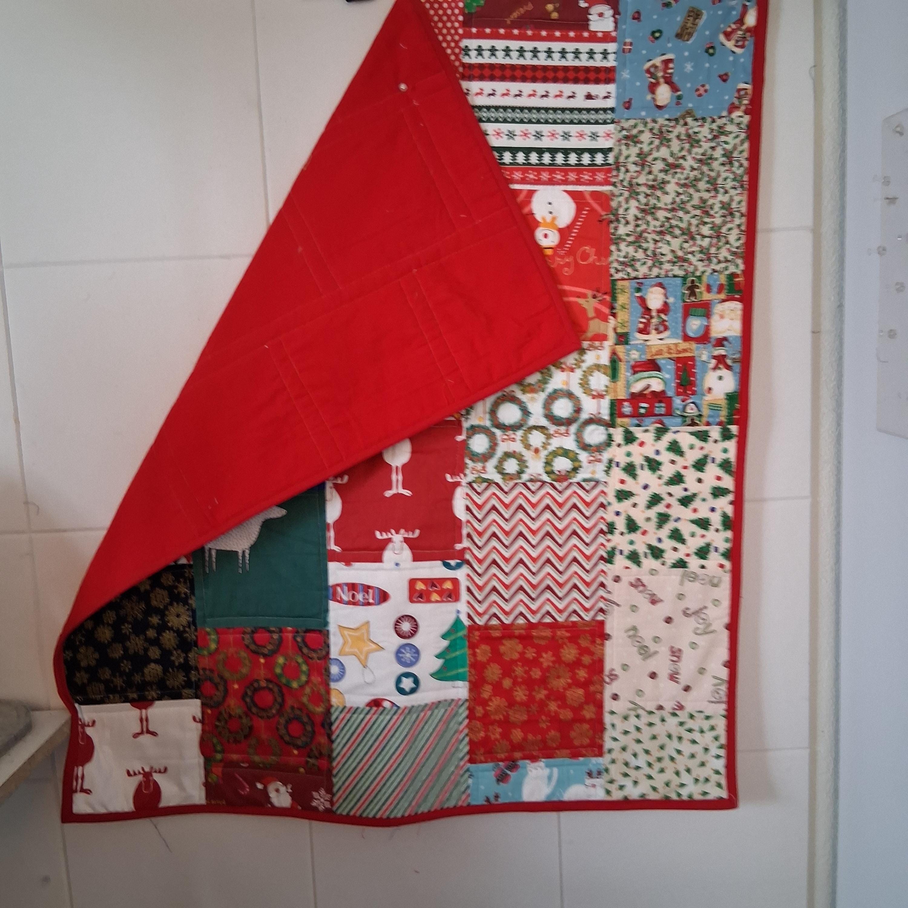 The Christmas Joyful Handmade Lap Quilt