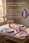 Lilac Lane Table Set of Placemats and Potholders