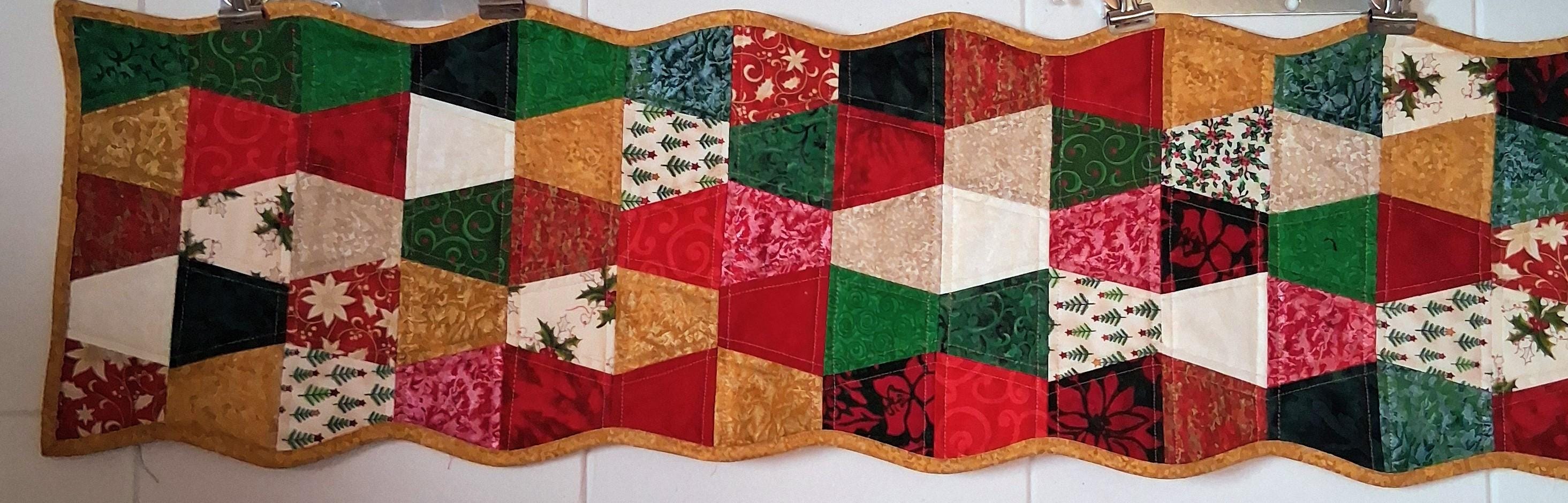 Handmade Christmas Table Runner