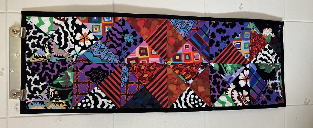 Handmade Abstract Table Runner with Potholders