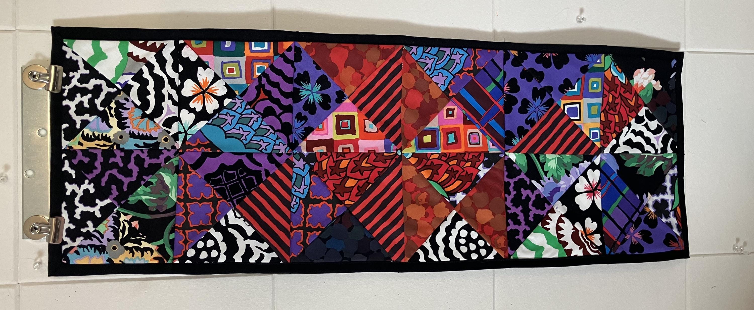 Handmade Abstract Table Runner with Potholders