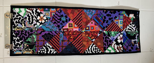 Handmade Abstract Table Runner with Potholders