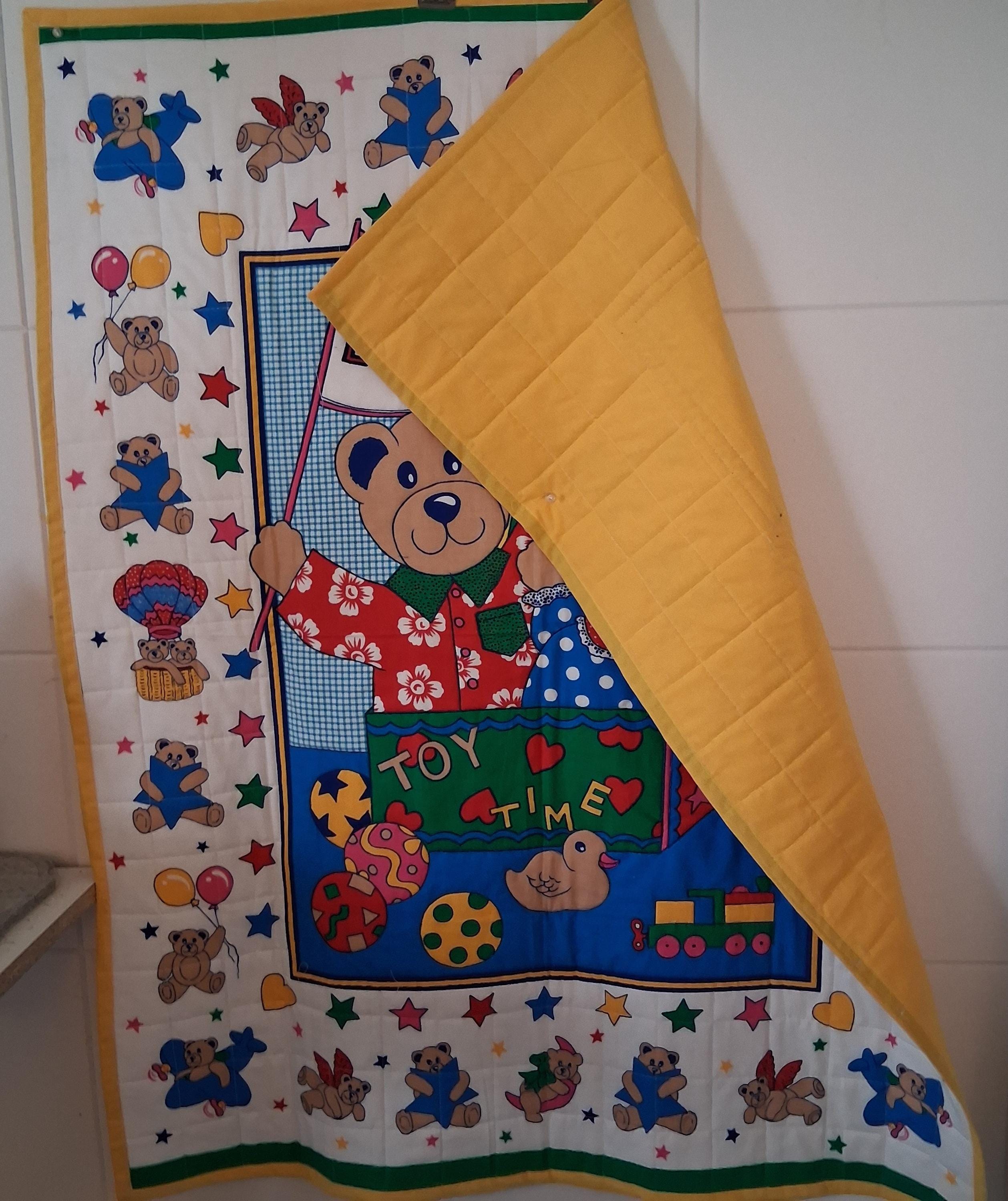 Handmade Bear Campus Keepsake Quilt